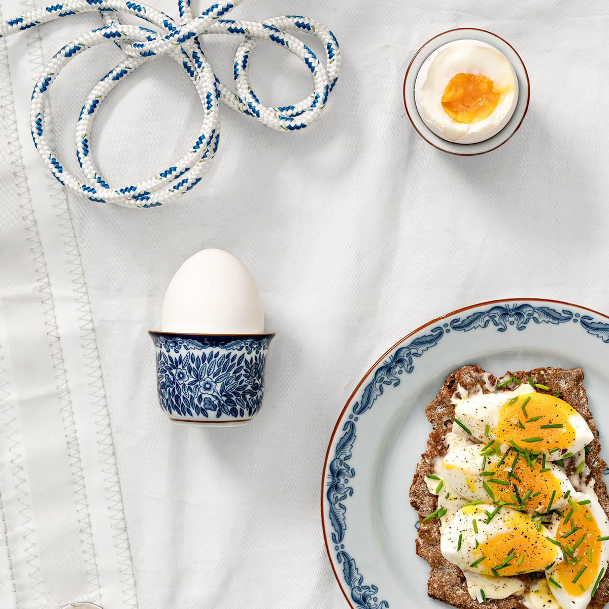 Rörstrand Ostindia Floris Äggkopp 2-pack