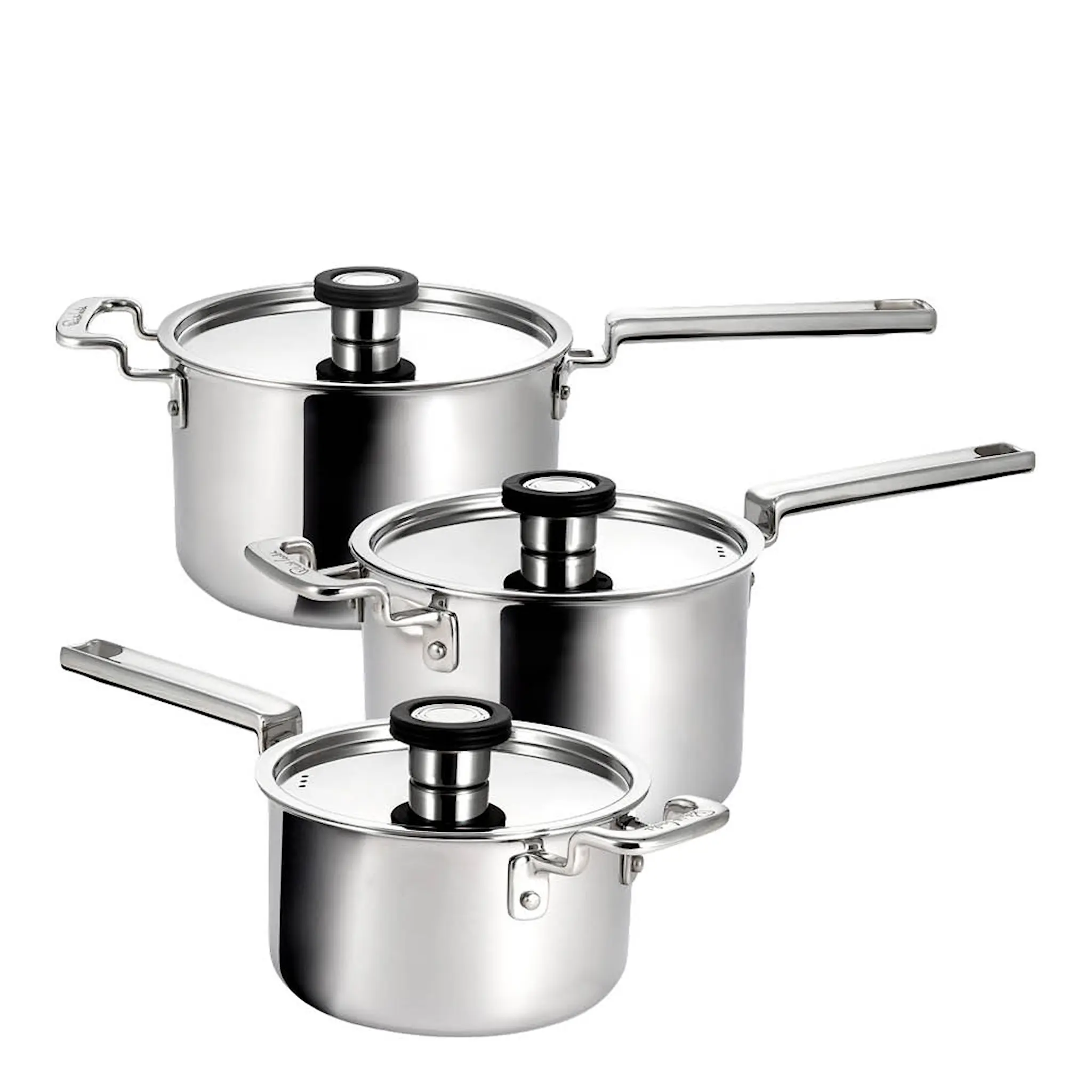 Robert Welch 316 grytesett 3 deler 16/18/20 cm rustfritt stål