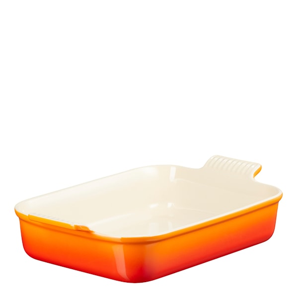 Heritage Rektangulär Form 26 cm volcanic
