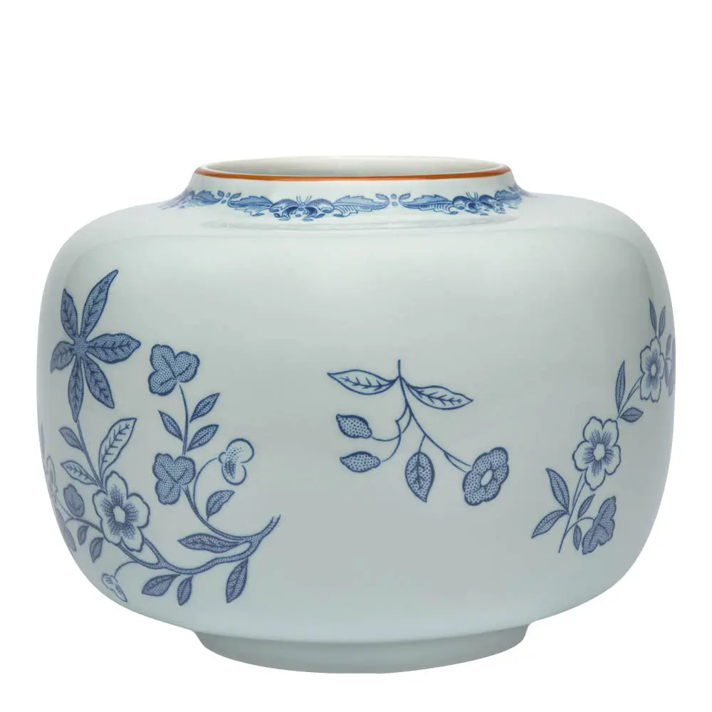 Ostindia Maljakko 22x17 cm Sininen