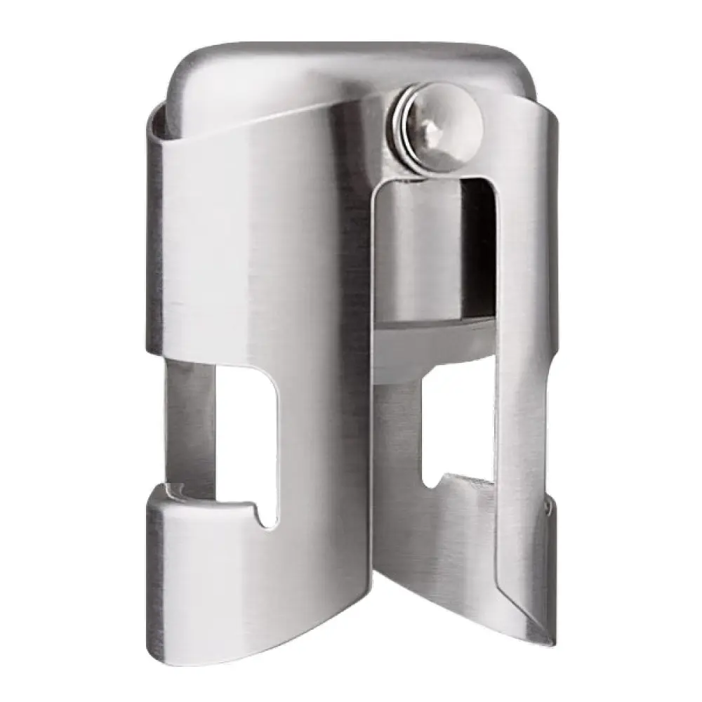 Vacu Vin Samppanjapullon korkki Hopea