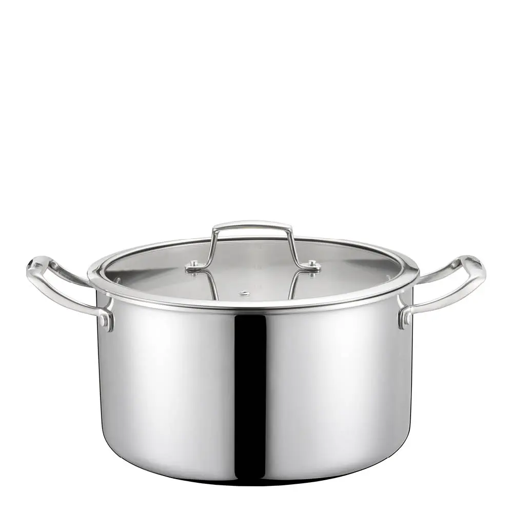 Trivence gryte med glasslokk 7L