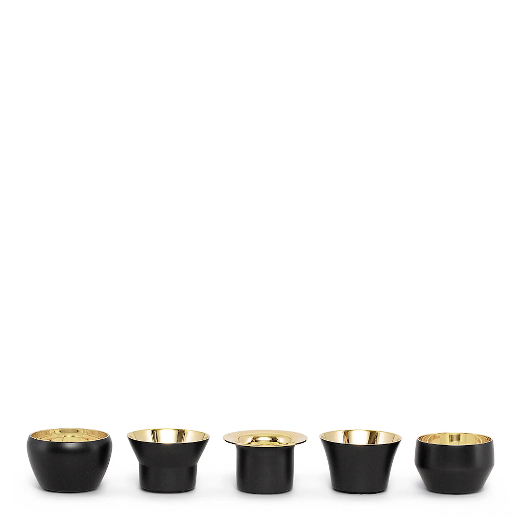 Skultuna Kin Ljuslykta 5-pack Svart