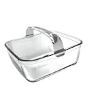 Airfryer ugnsform 2 L18x20 cm glas