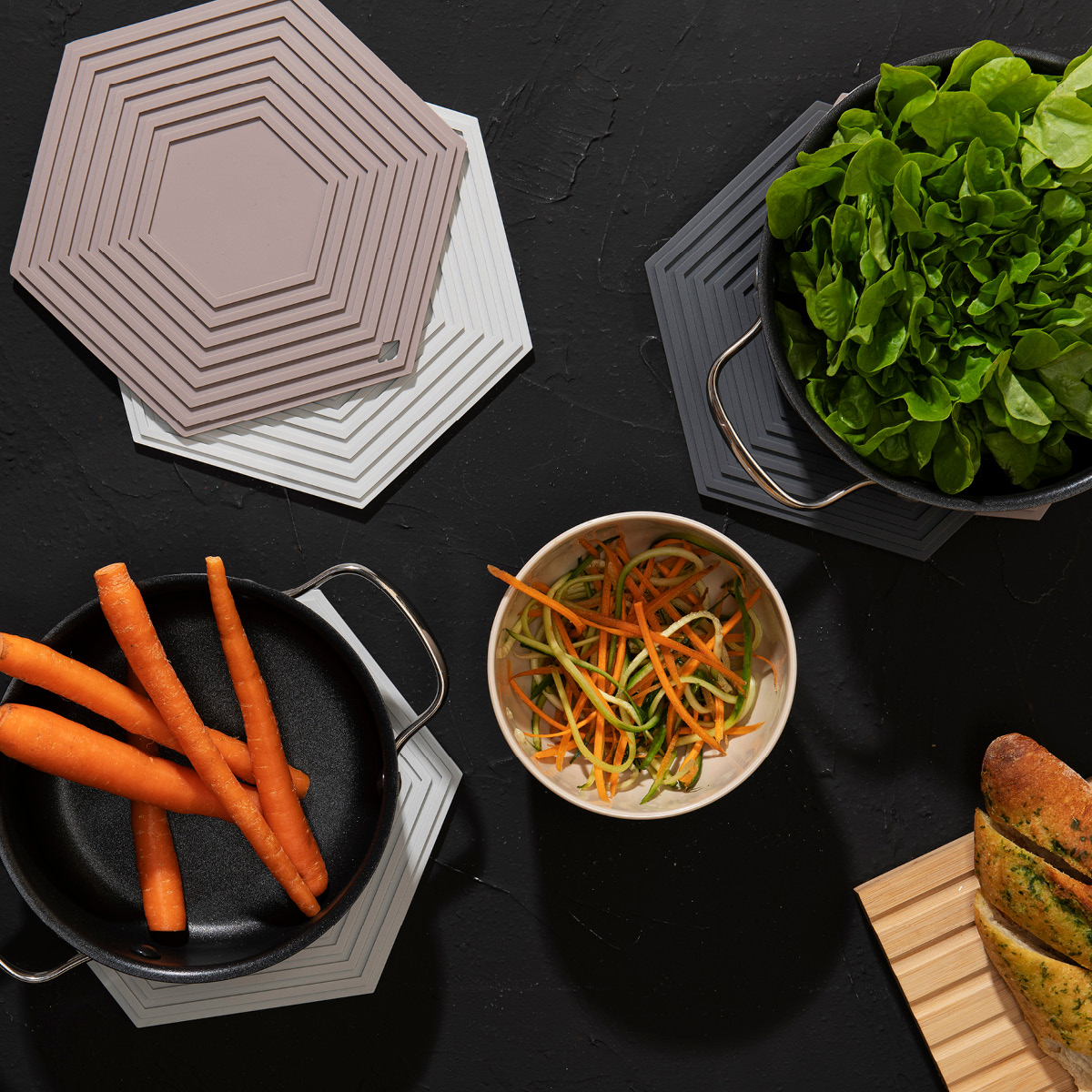 Modern House Ime Grytlapp 2-Pack Ljus Brun