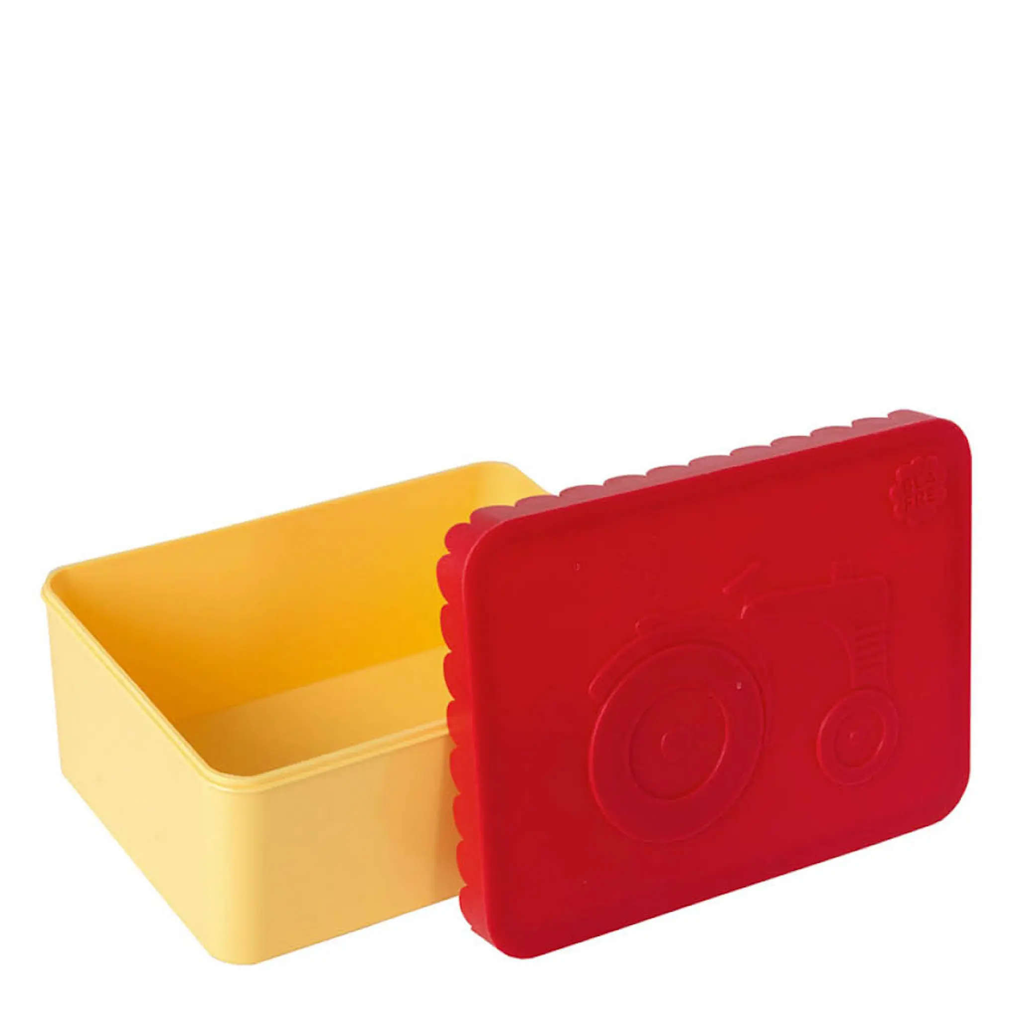 Blafre Traktori Eväsrasia 1 lokero 11x14 cm Punainen/Vaaleankeltainen