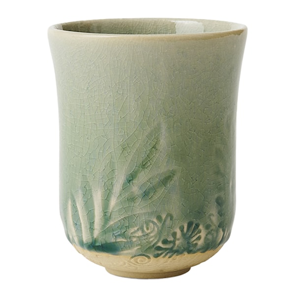 Arabesque mugg utan öra 30 cl antique