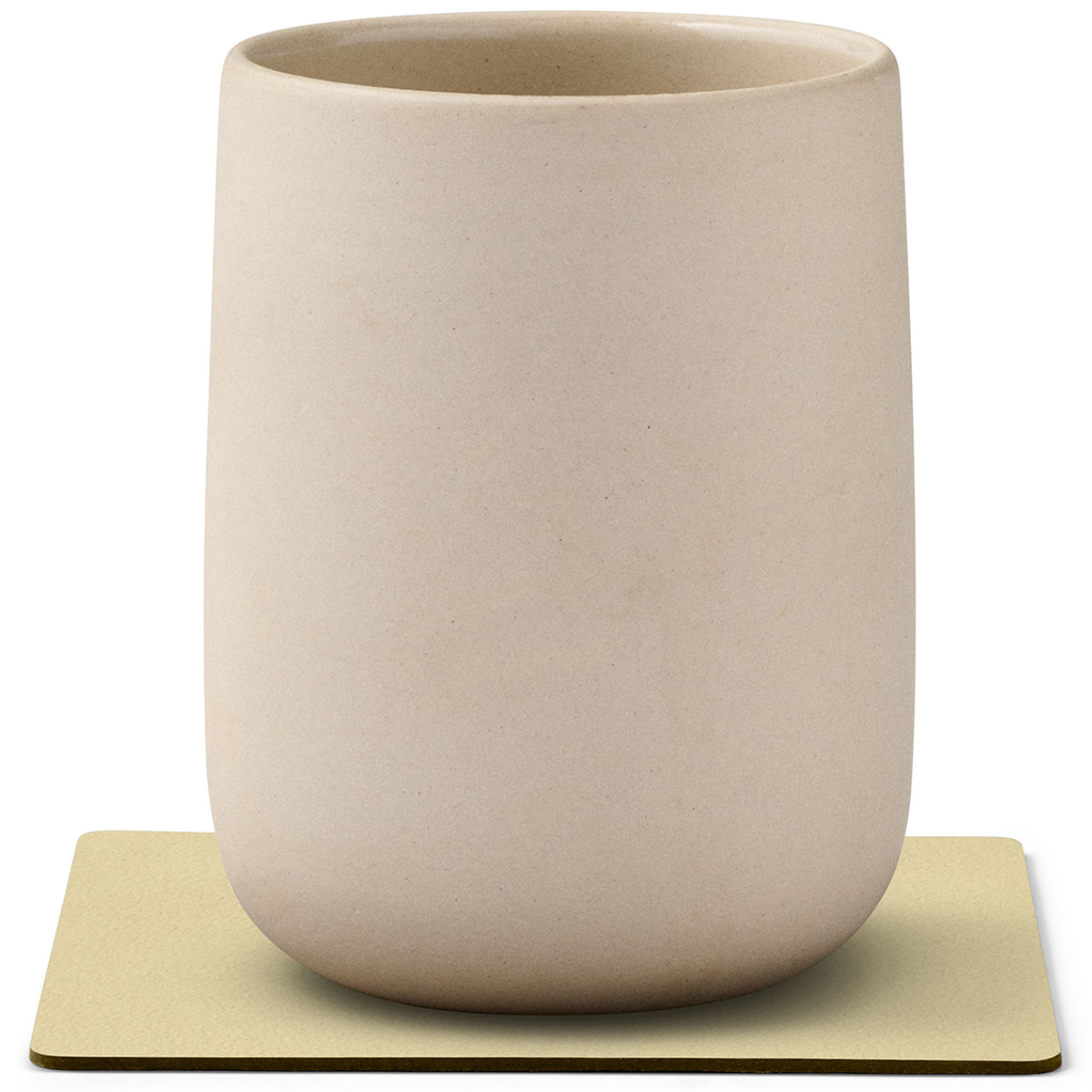 LIND DNA Nupo Square Glasunderlägg 10x10 cm Lemon Sorbet