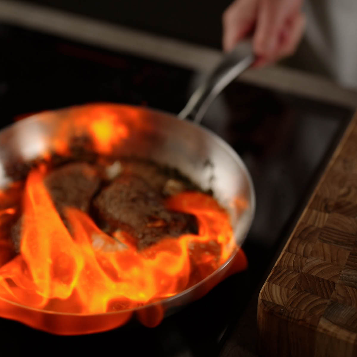 Modern House Chef Ørjan Paistinpannu 28 cm Harjattu teräs
