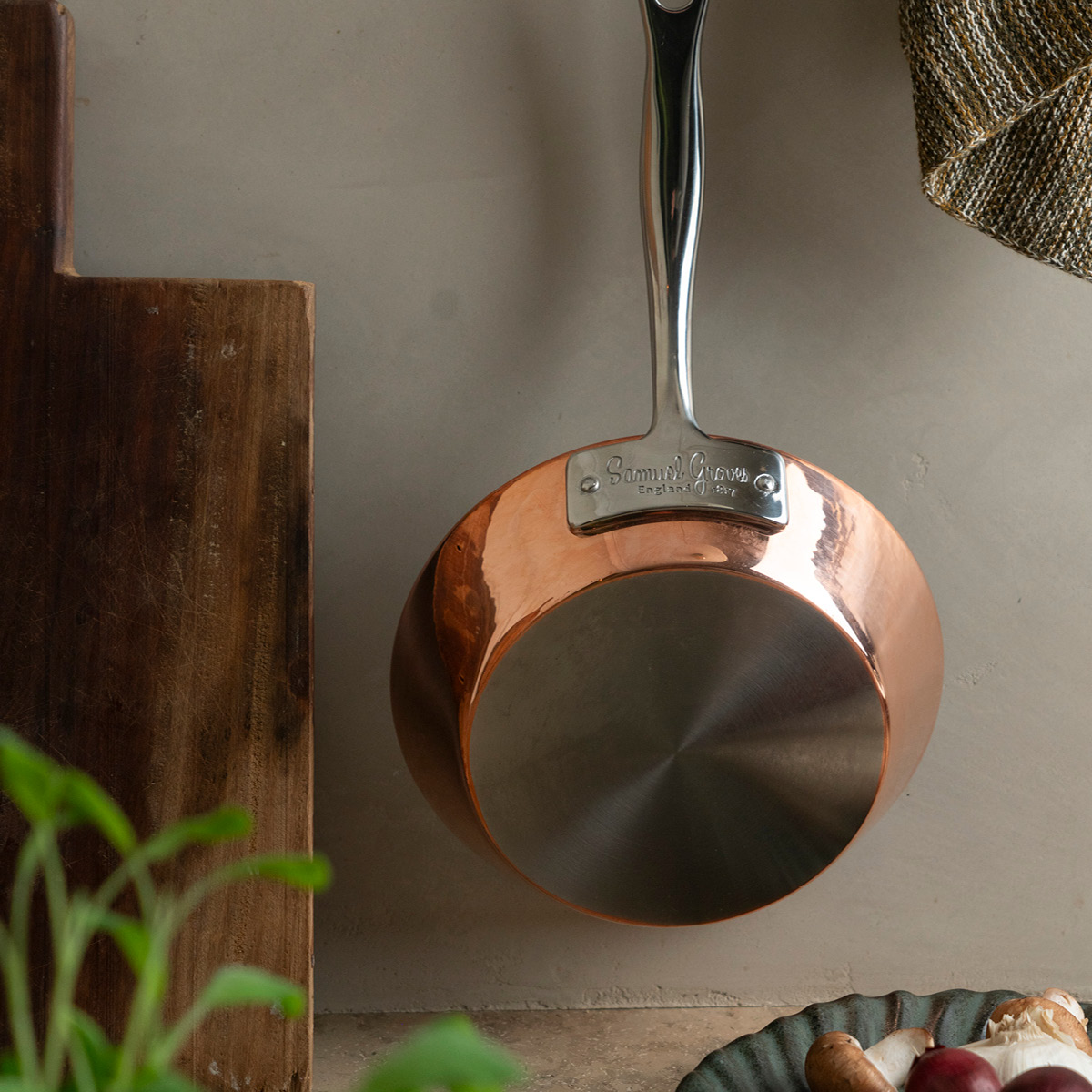 Samuel Groves Copper Induction stekepanne 20 cm