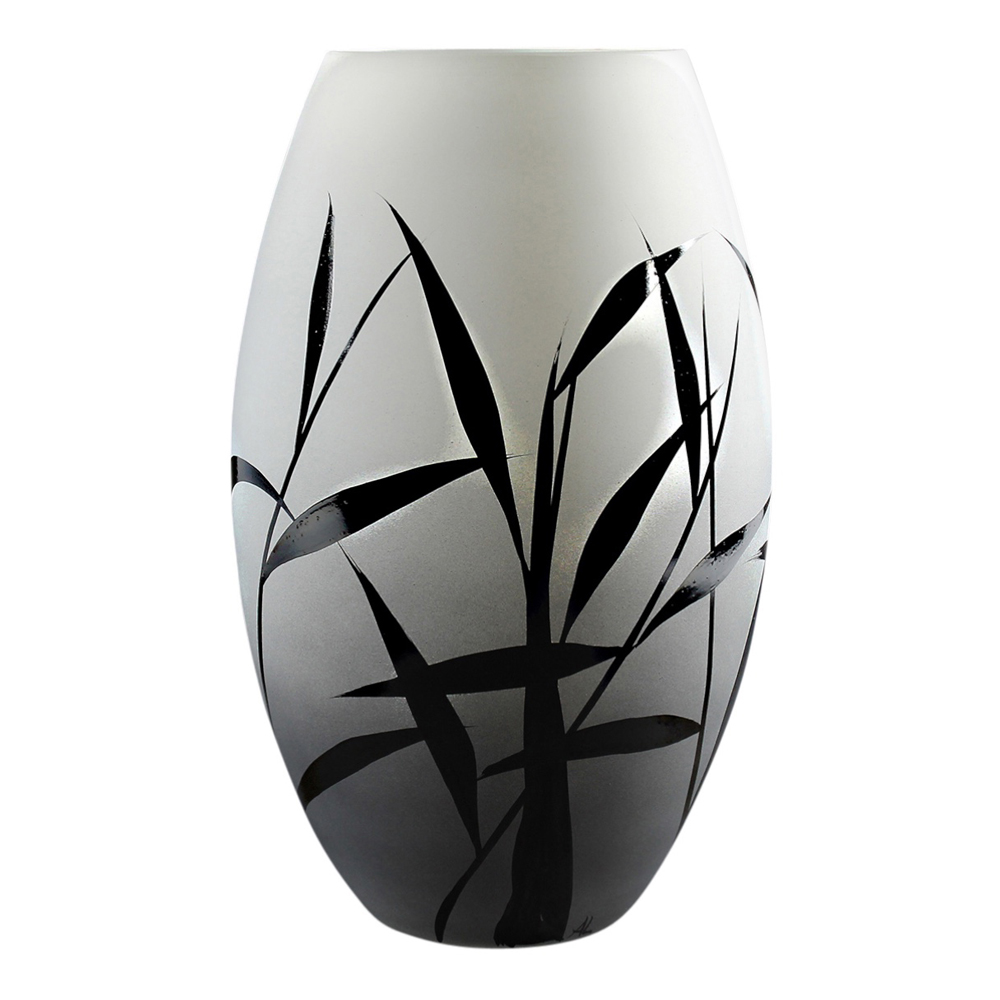 Nybro Crystal Nebbioso Vas 20 cm Vit