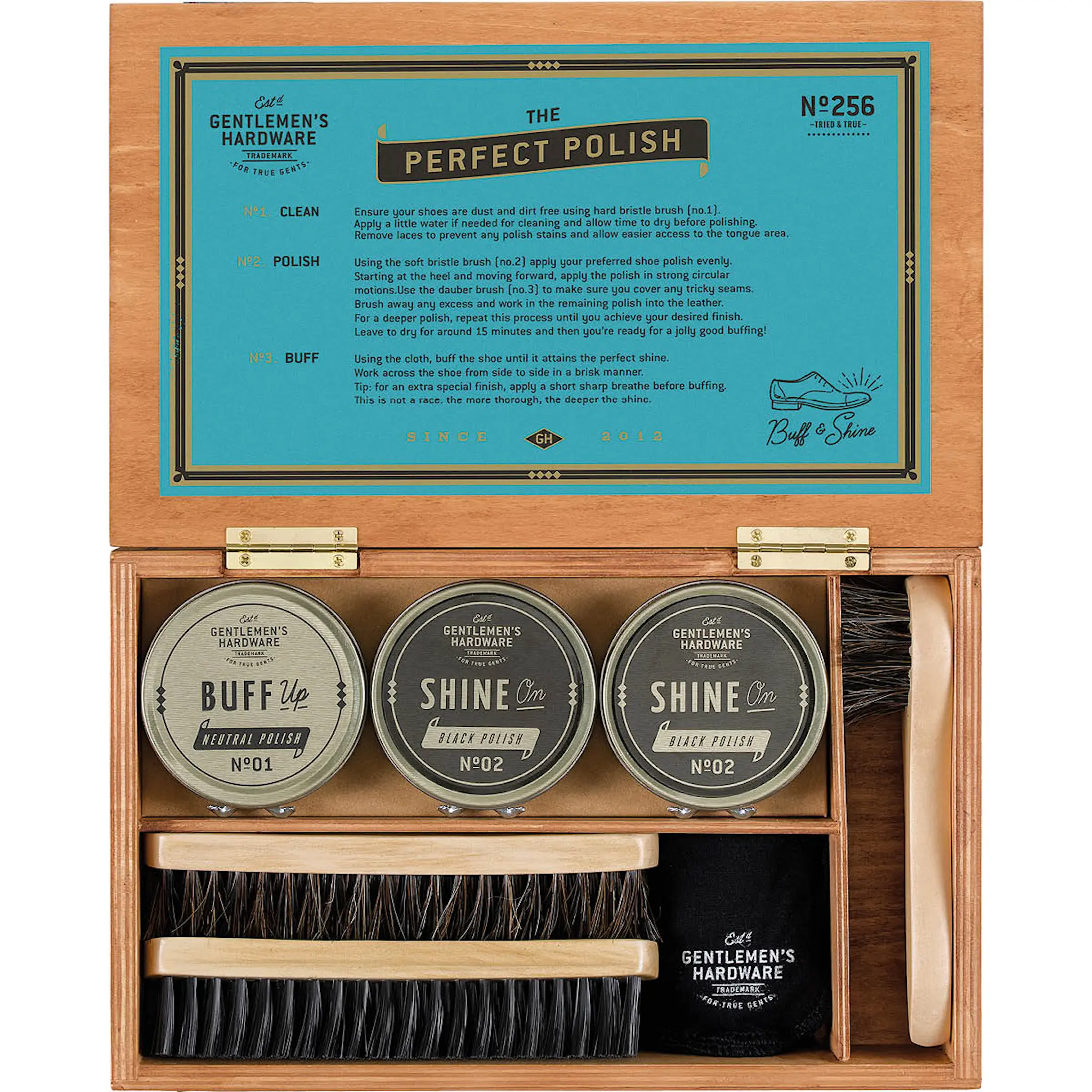 Gentlemen's Hardware Skovårdset 7 delar i etui brun