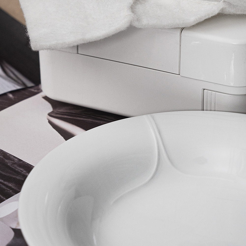 Rörstrand Pli Blanc Tallrik Djup 23 cm