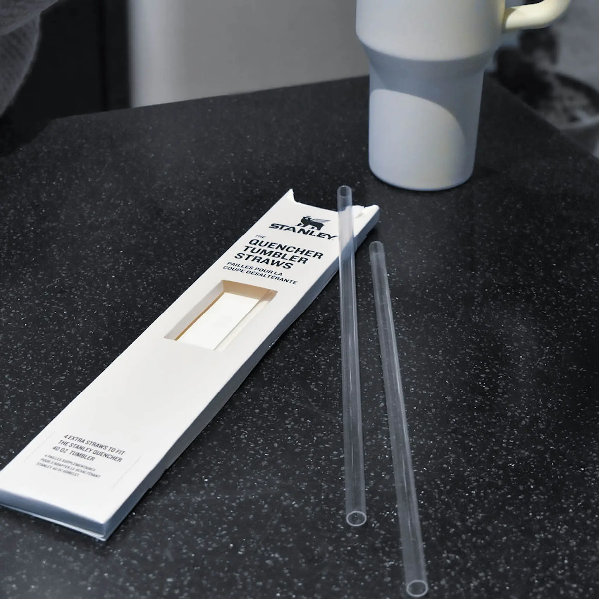 Stanley Quencher sugerør til Quencher 1,18L 4 stk klar