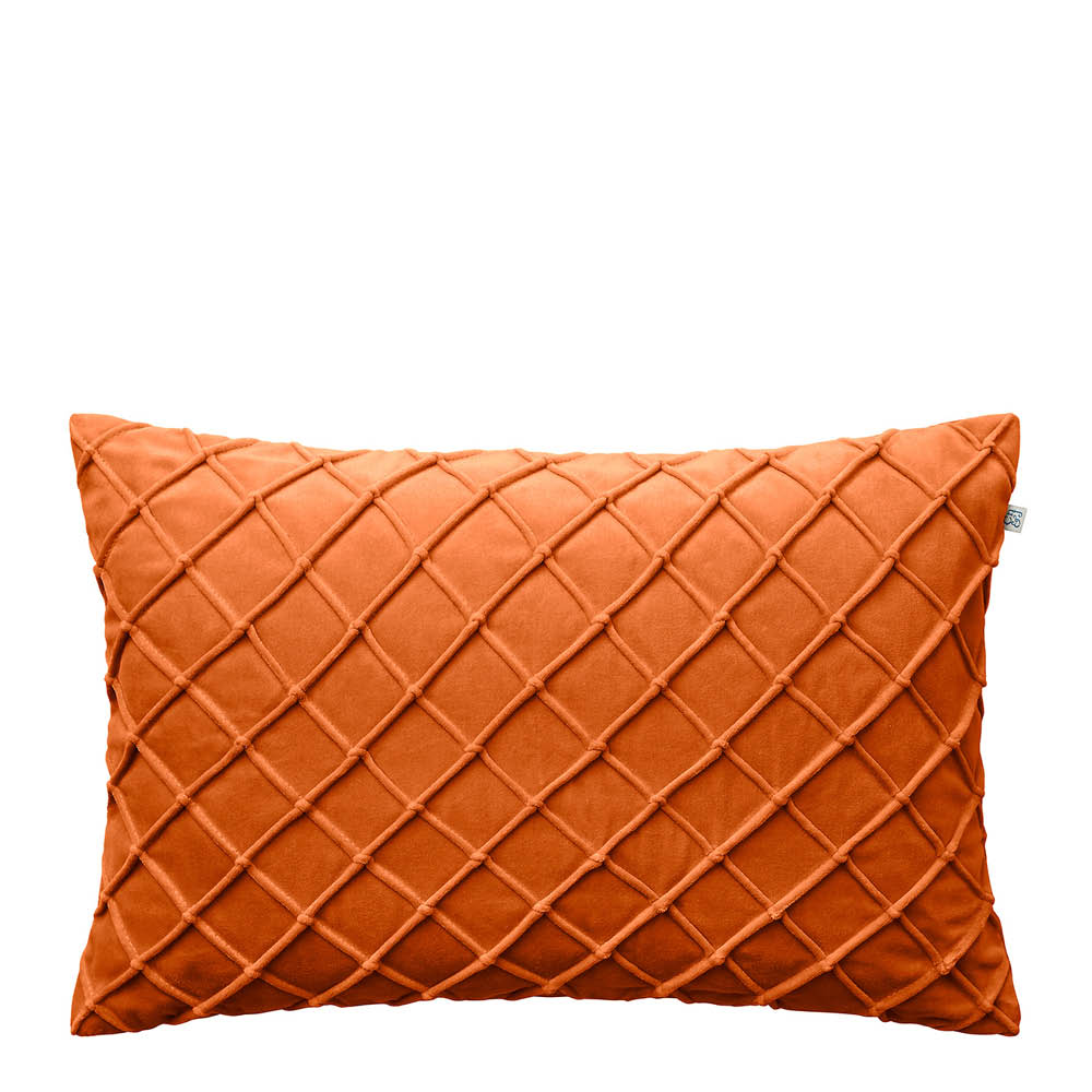 Chhatwal & Jonsson Deva kuddfodral sammet 40x60 cm Orange