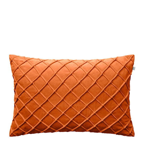 Deva kuddfodral sammet 40x60 cm Orange