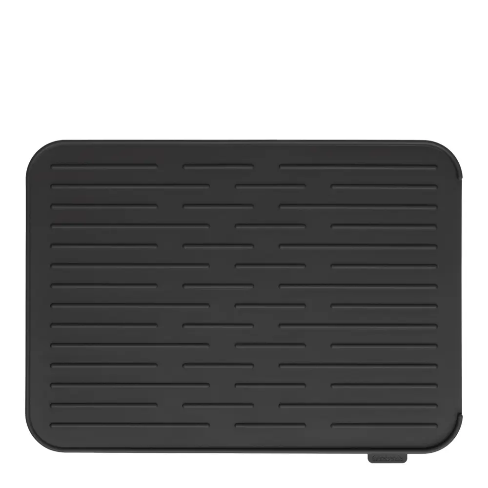 SinkSide tiskimatto silikoni 32,5×43,8 cm tummanharmaa