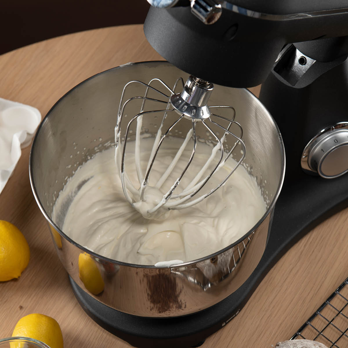 Sabor Ultimate köksmaskin 6,5 L 1800W med koppling mattsvart/frostad