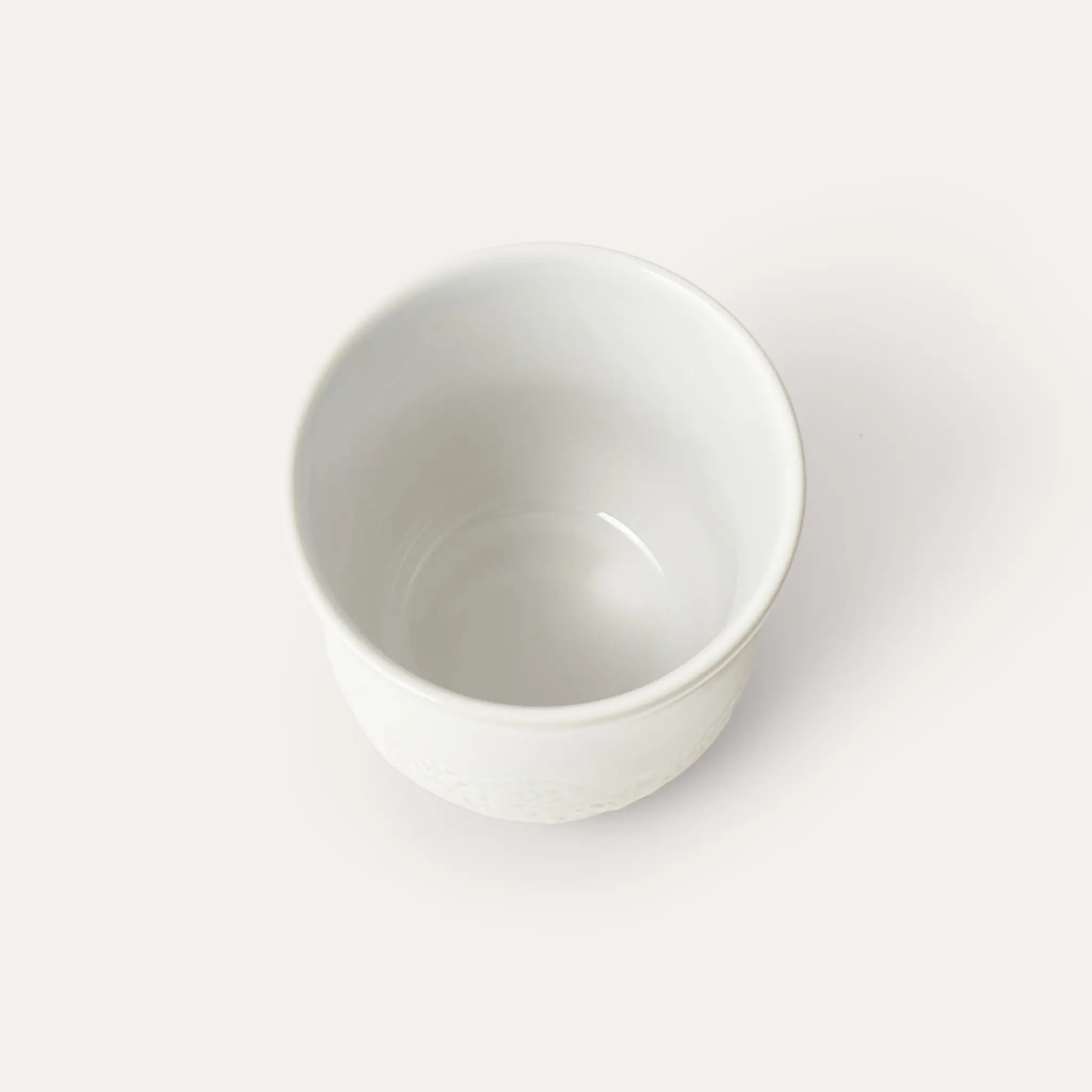 Sthål Arabesque espressokopp 15 cl hvit