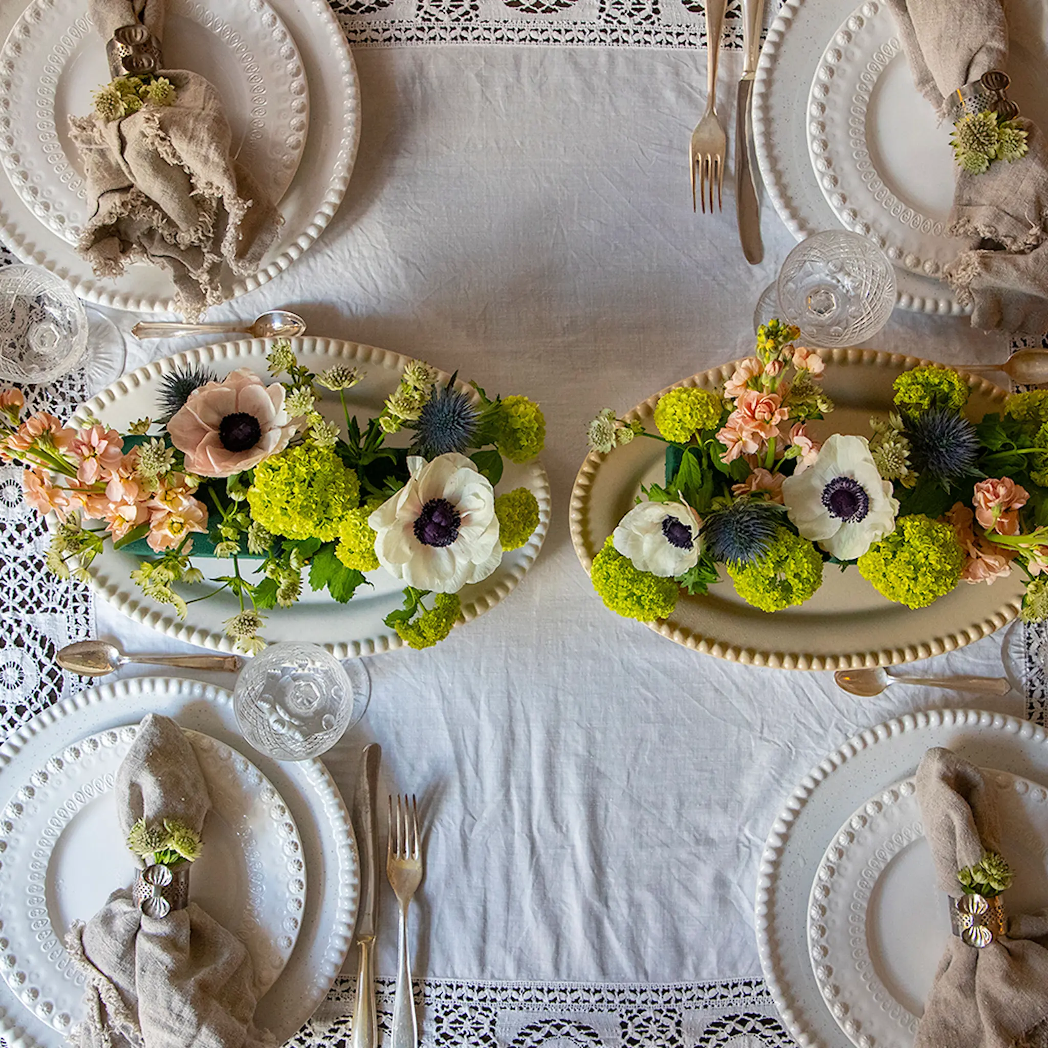 PotteryJo Daria Serveringsskål 35 cm Cotton White