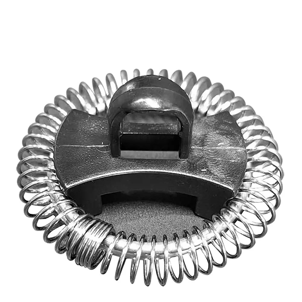 Lundi visp til melkeskummer børstet stål