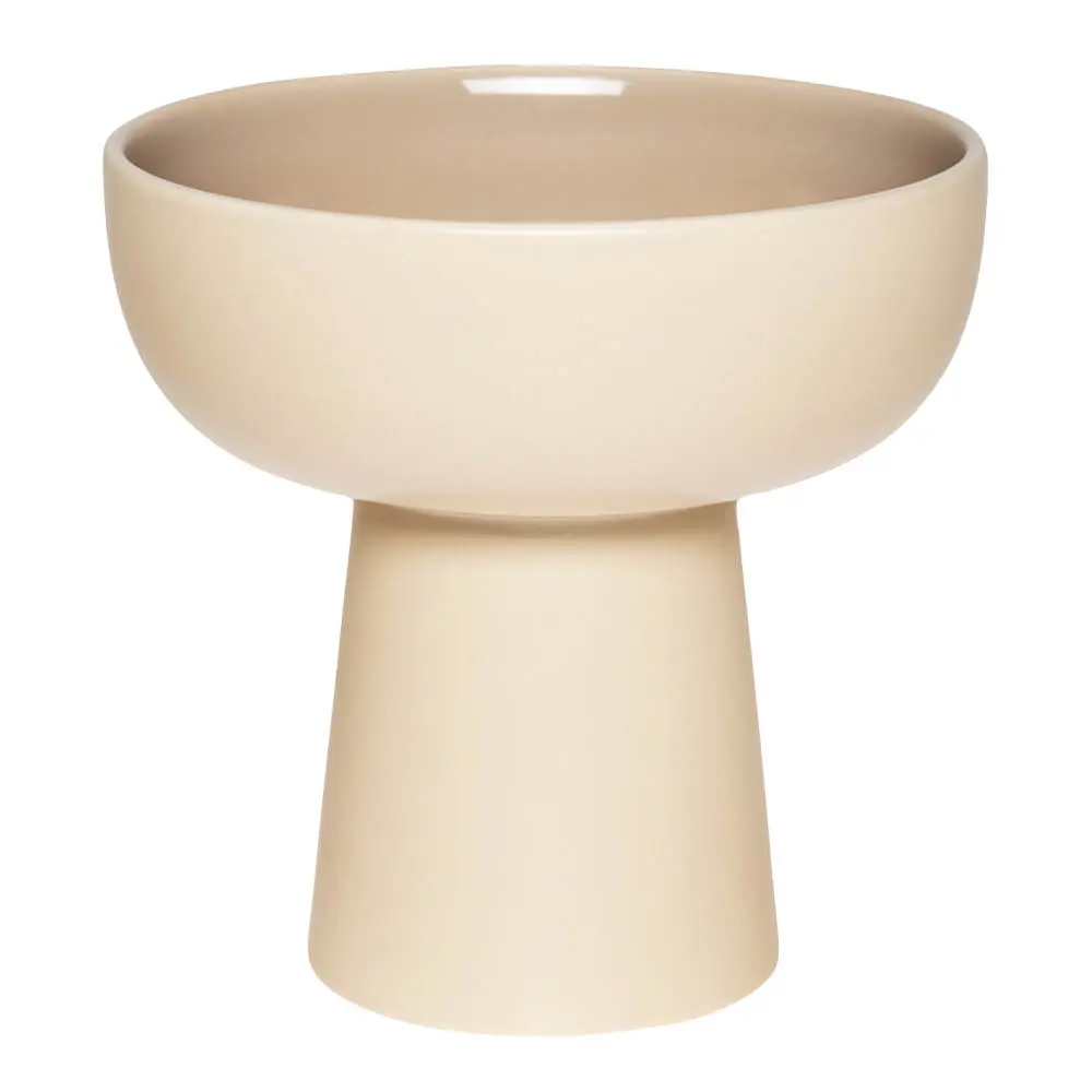 Kirnu dekorativ skål 16x16 cm beige