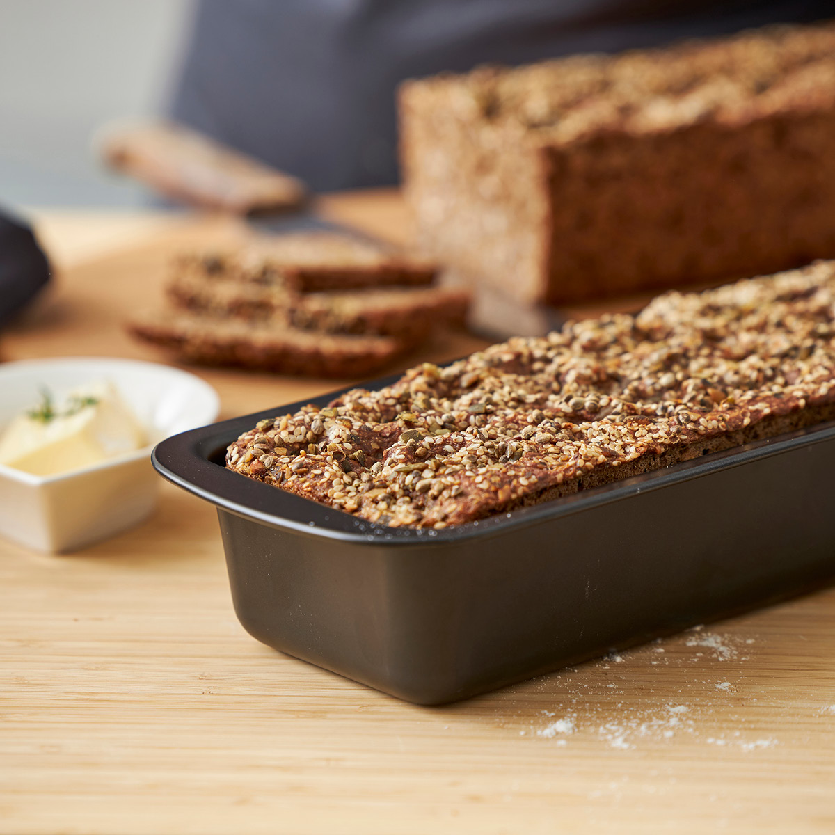 Blomsterberg Brødform 25x11x6,4 cm stål