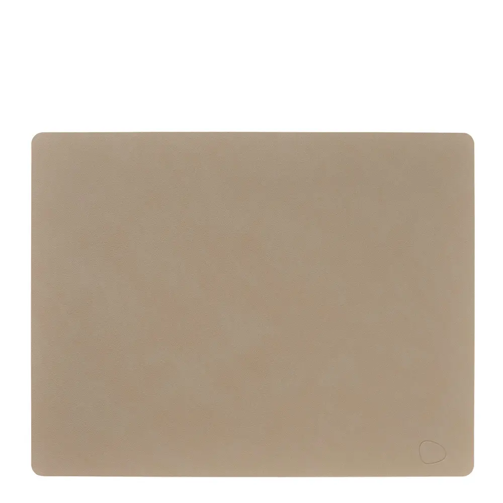 Square Nupo spisebrikke L 35x45 cm clay brown