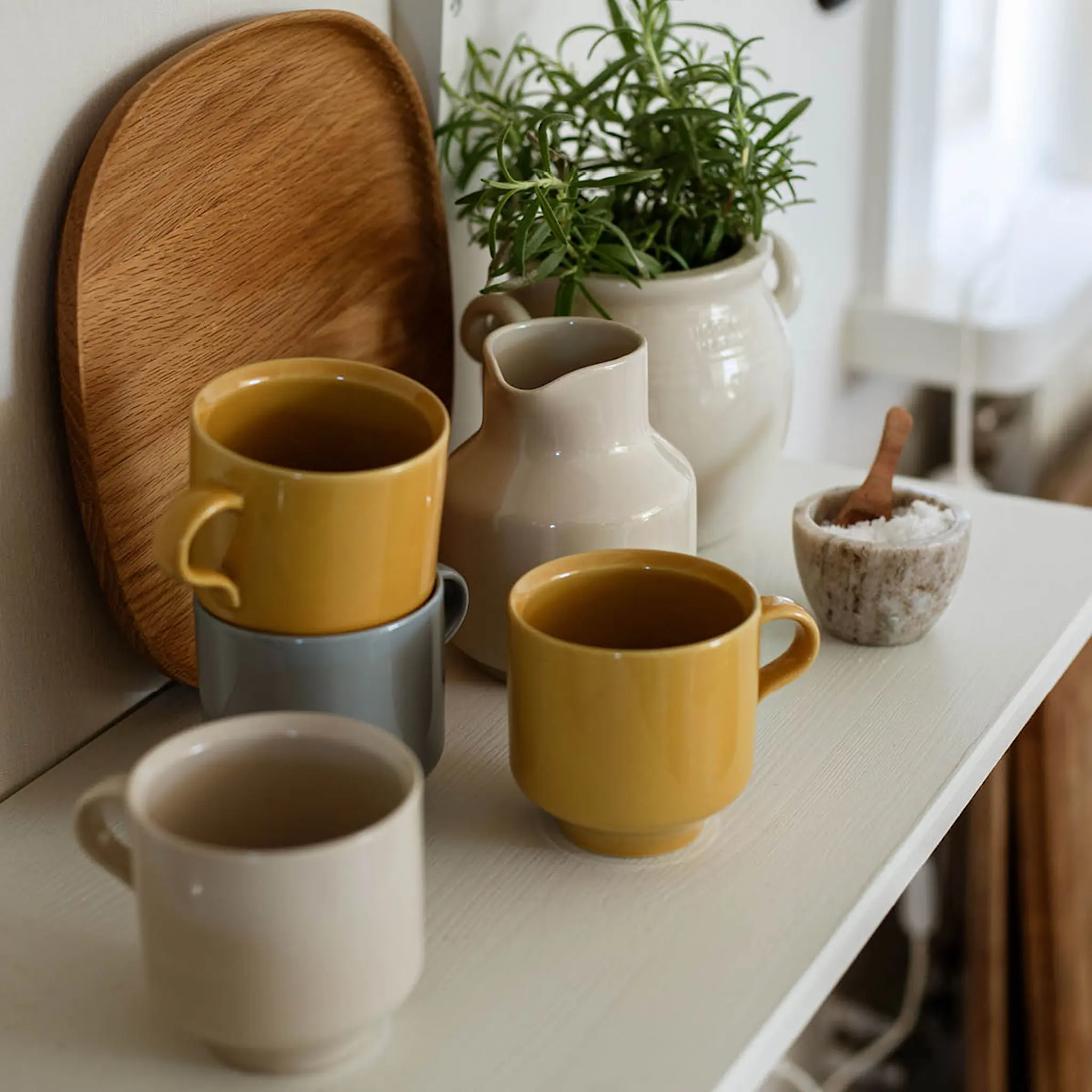 Rörstrand Höganäs Keramik Daga Muki 30 cl Hiekka