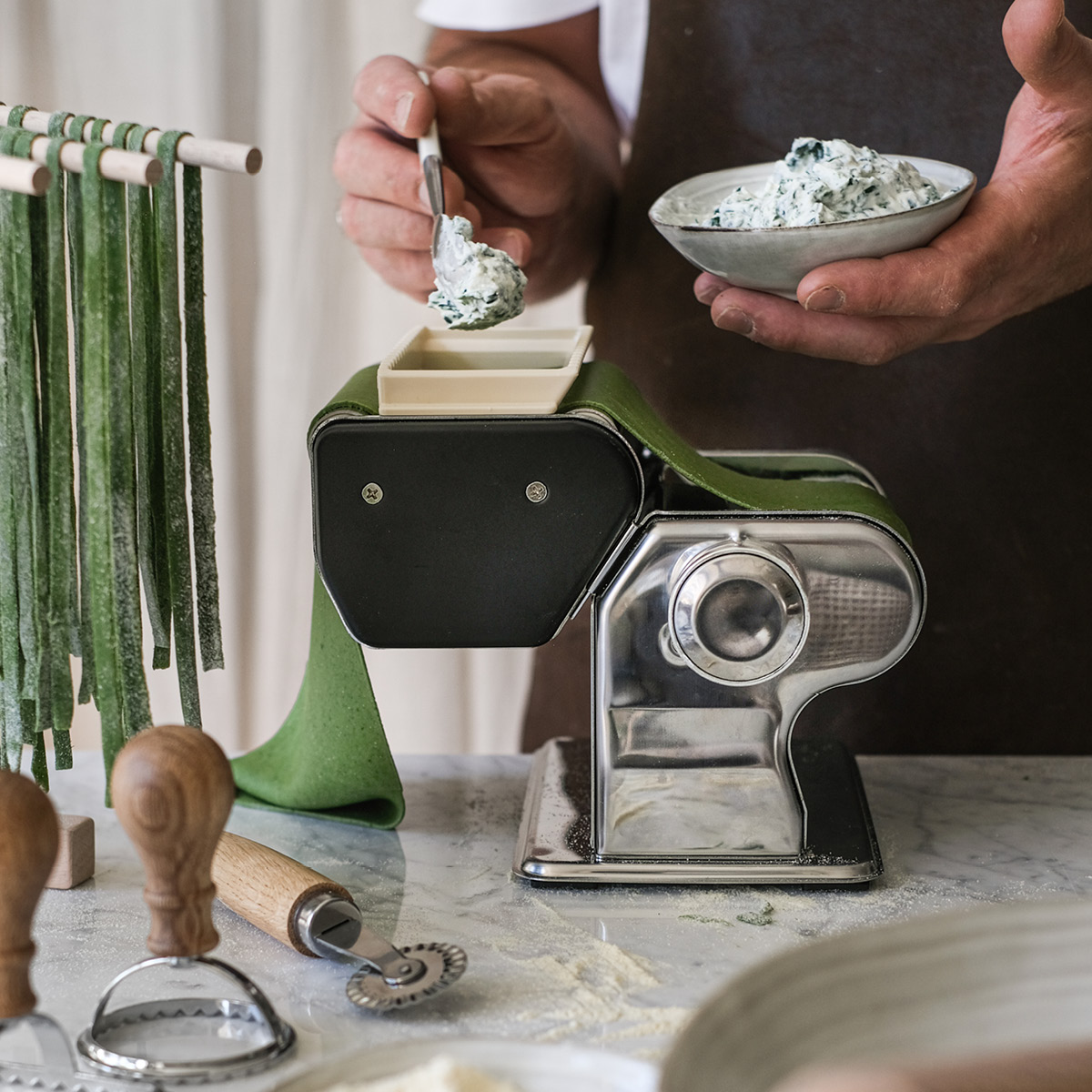 Modern House Pasta La Vista ravioli rulle til pastamaskin