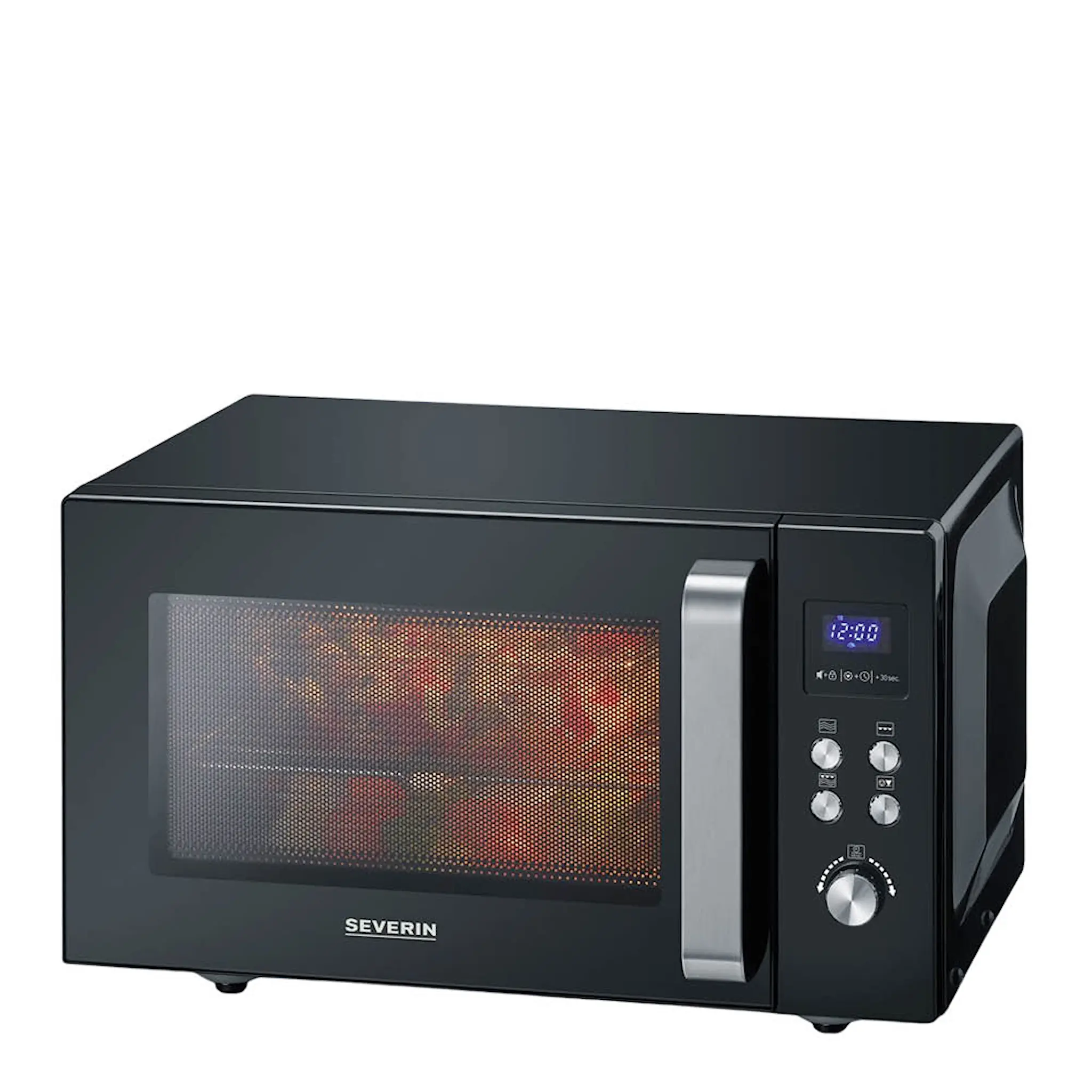 Severin Mikrovågsugn MW7763 med keramisk botten och grill 25 L 900W