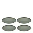 Connect tallrik 25,5 cm 4-pack mörkgrå