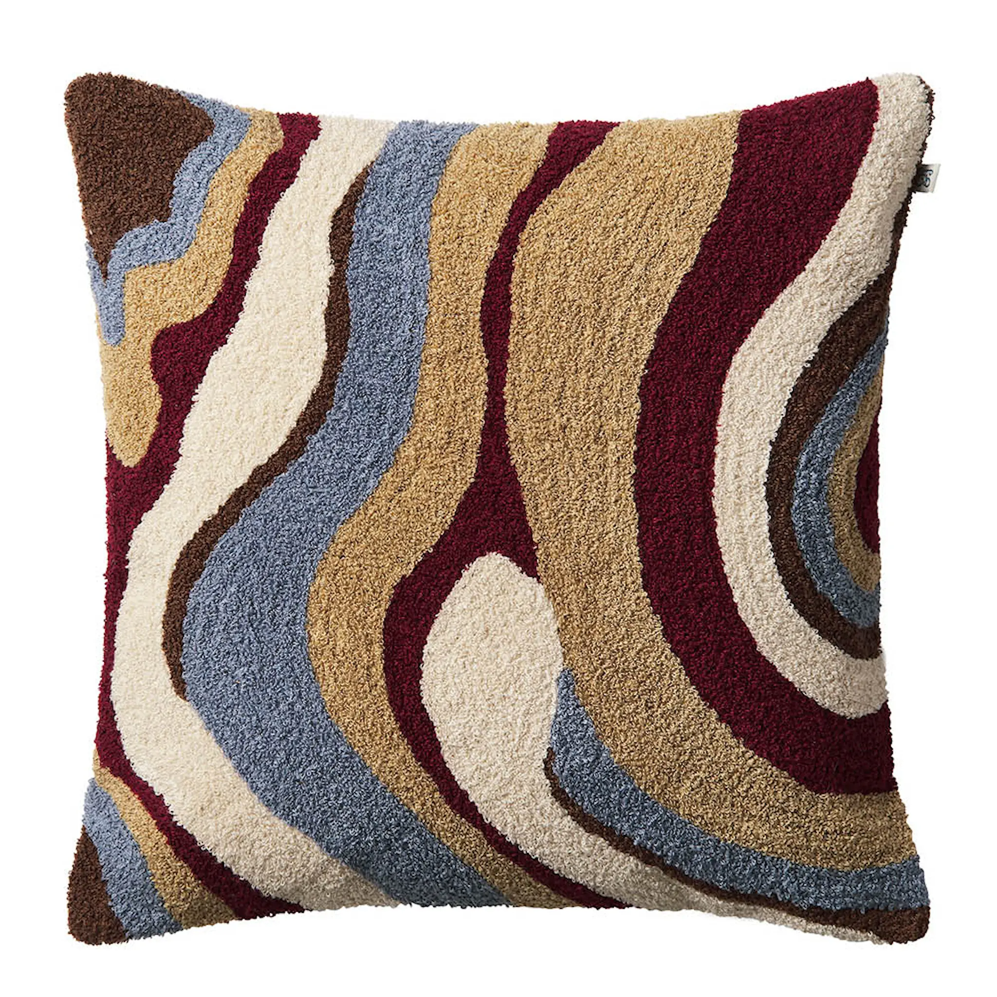 Chhatwal & Jonsson Sagar putetrekk lin/bomull 50x50 cm Multi/Dusty Blue/Ruby