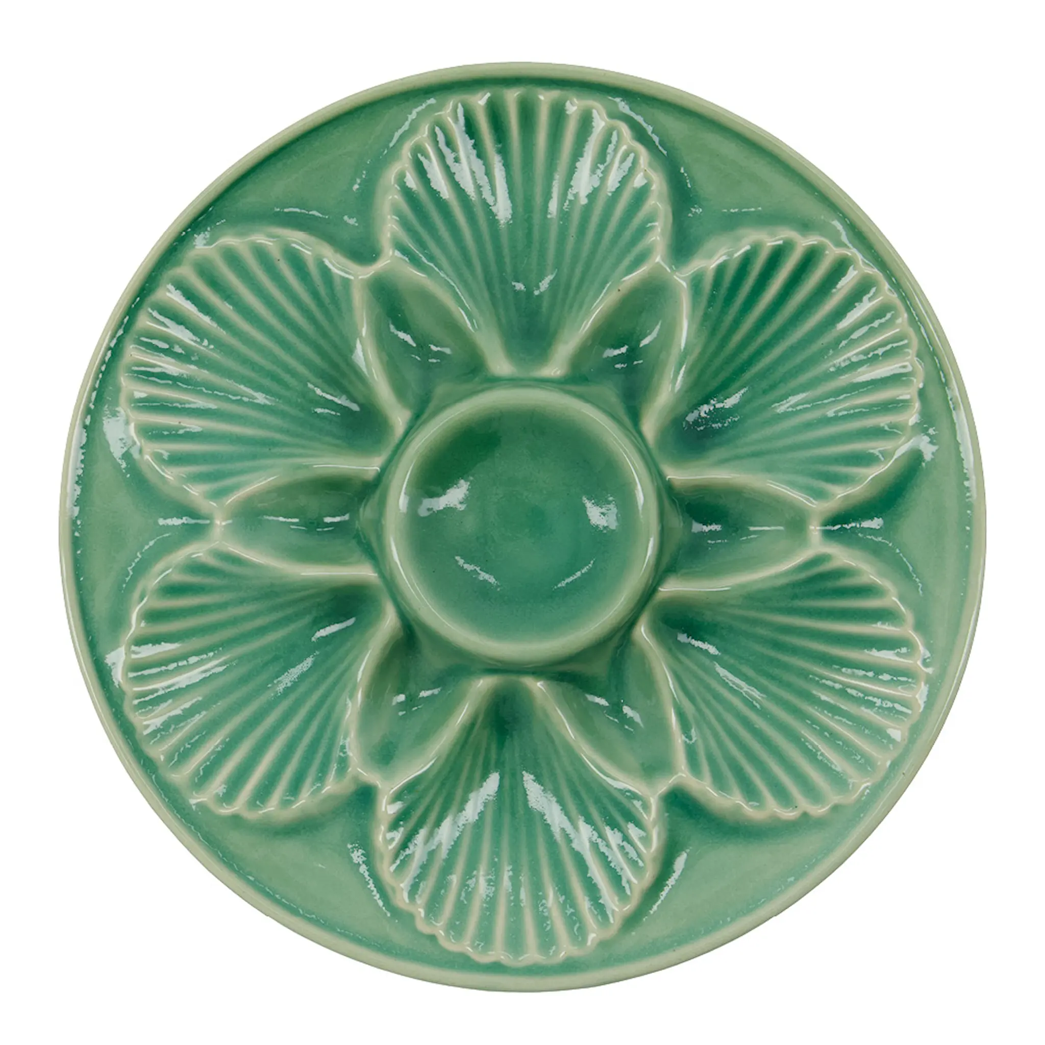 House Doctor Diva serveringsfat 25 cm grön