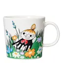 Muminmugg Lilla My på Ängen Vit/Grön