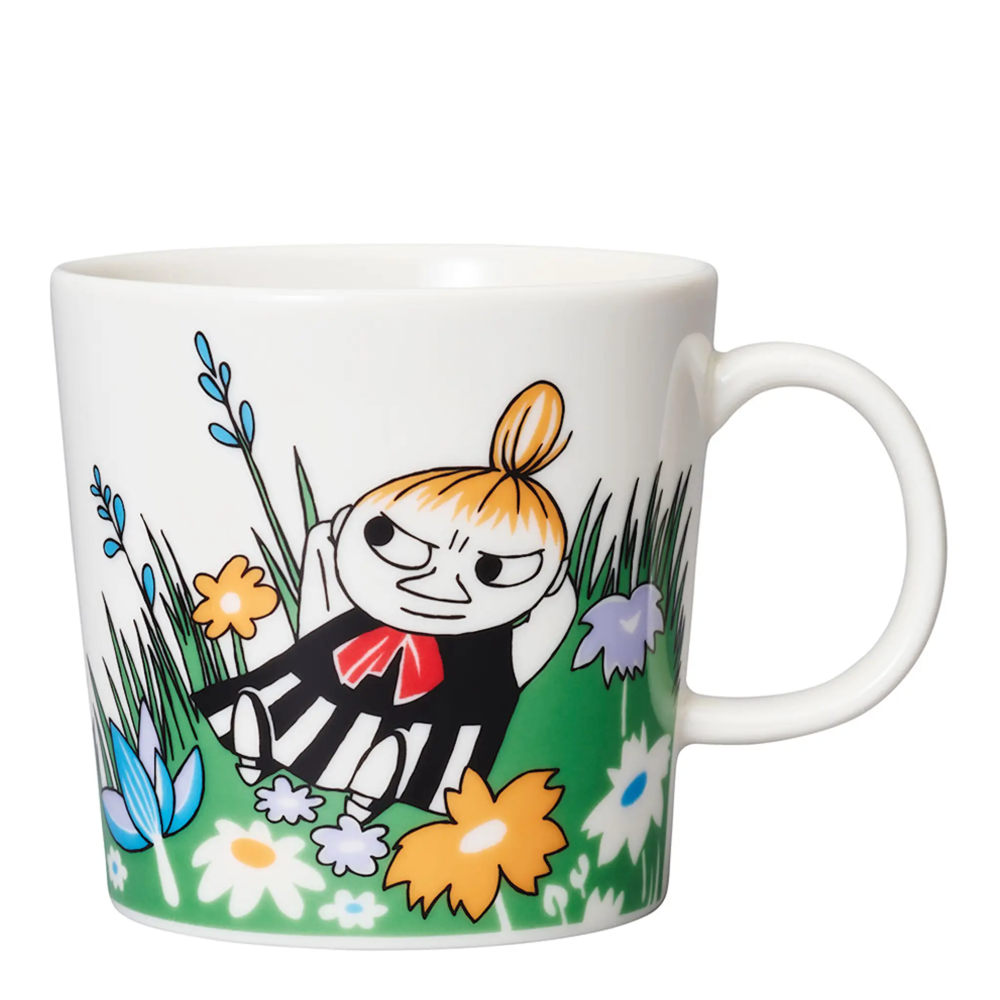 Moomin Arabia Muminmugg Lilla My på Ängen Vit/Grön