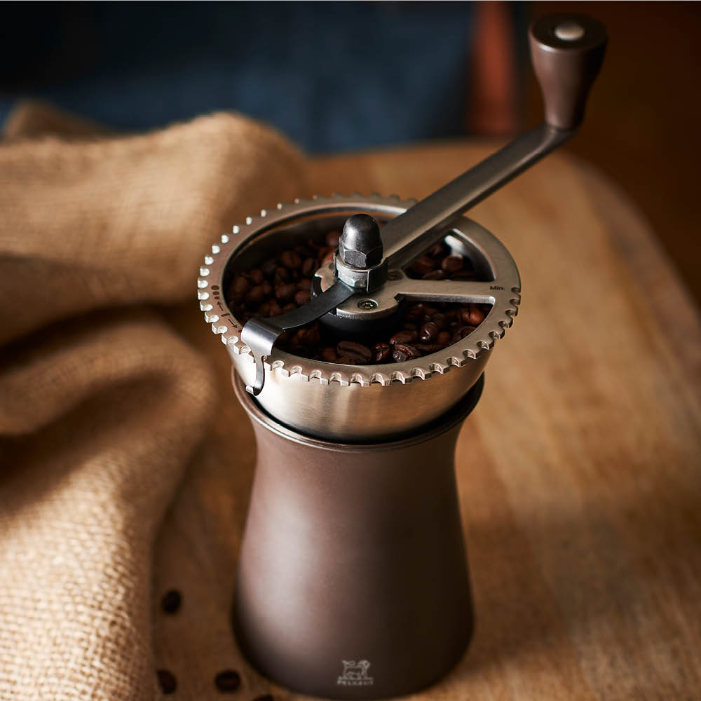 Peugeot Kronos manuell kaffekvern 19 cm sjokolade