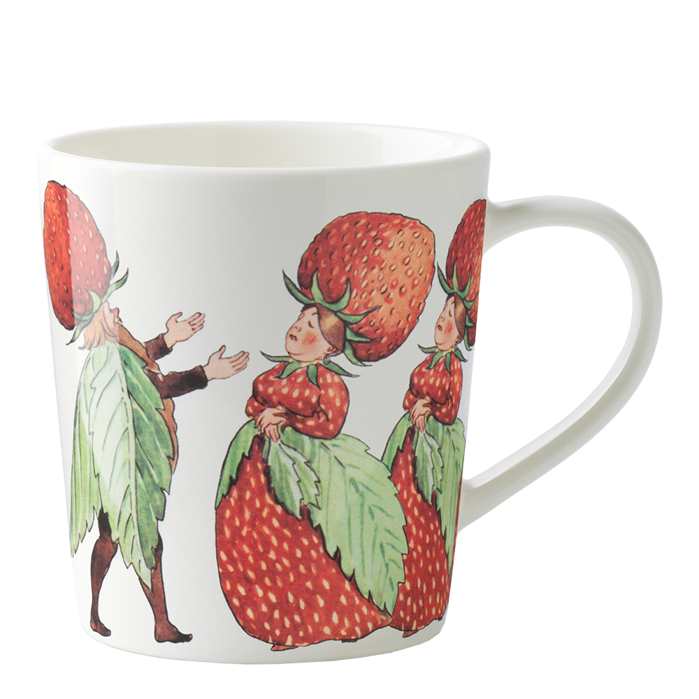 Design House Stockholm - Elsa Beskow Muki 40 cl Perhe Mansikka