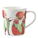 Elsa Beskow Mugg/öra 40 cl Familjen Jordgubbe