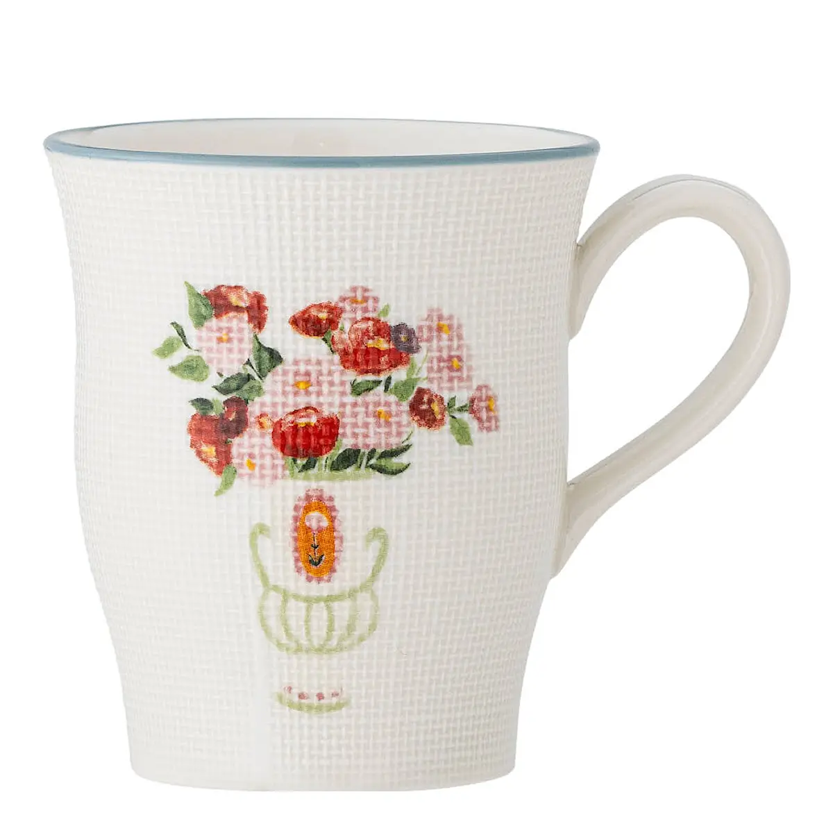 Bloomingville Dorothy mugg 31 cl broderi
