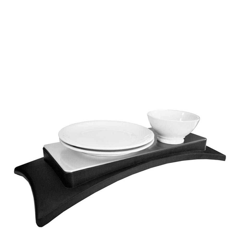 Åviken Lämmitinlevy kaksoispaikka 850 W musta