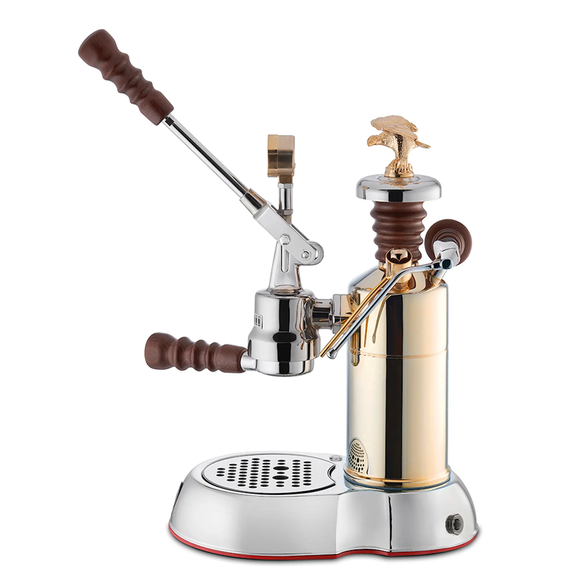La Pavoni Esperto Manuell Kaffemaskin med Hävarm Guld