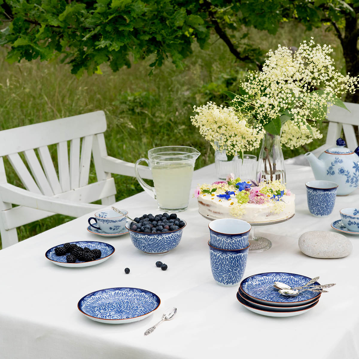 Rörstrand Ostindia Floris Kulho 50 cl