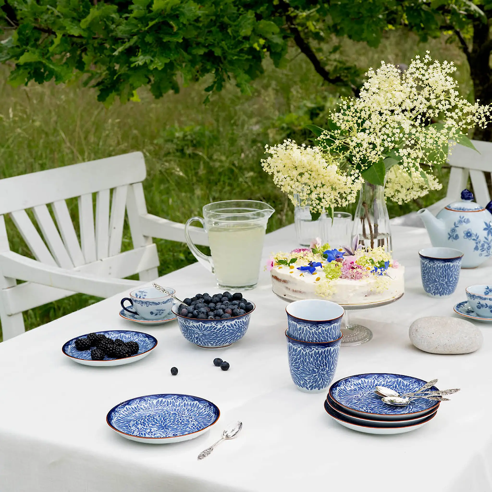 Rörstrand Ostindia Floris Skål 50 cl