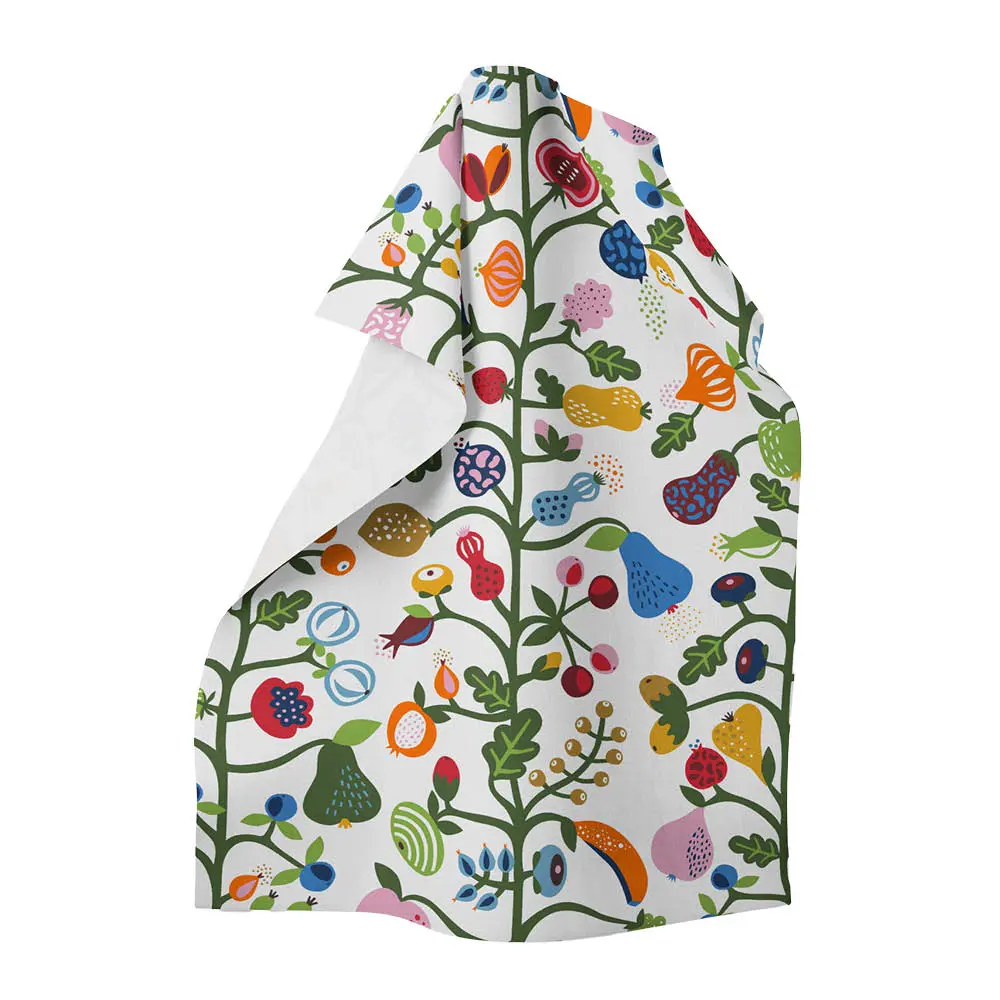 Fruktträd Keittiöpyyhe 70x46 cm Monivärinen
