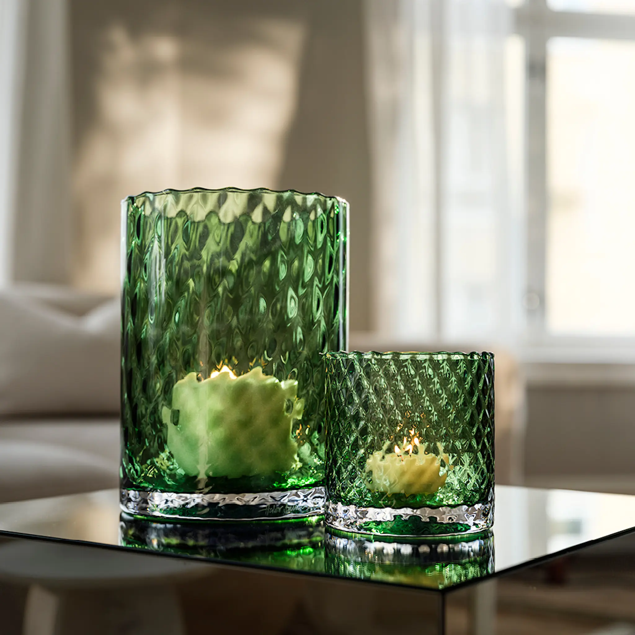 Magnor Harlekin Maljakko 12,5 cm Vihreä