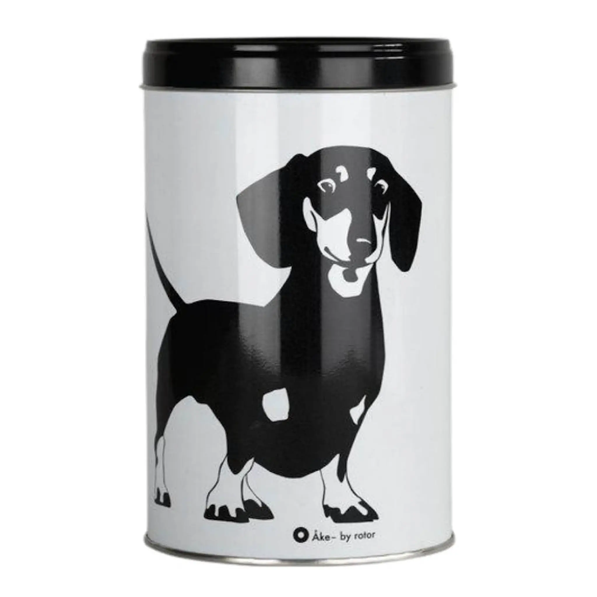 Rotor Design Åke förvaringslåda 17,5x10,5 cm svart/vit