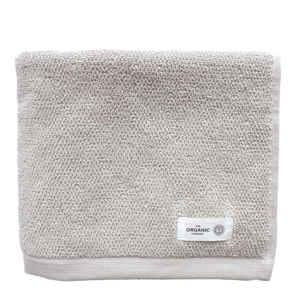 The Organic Company MILD handduk 50x70 cm stone