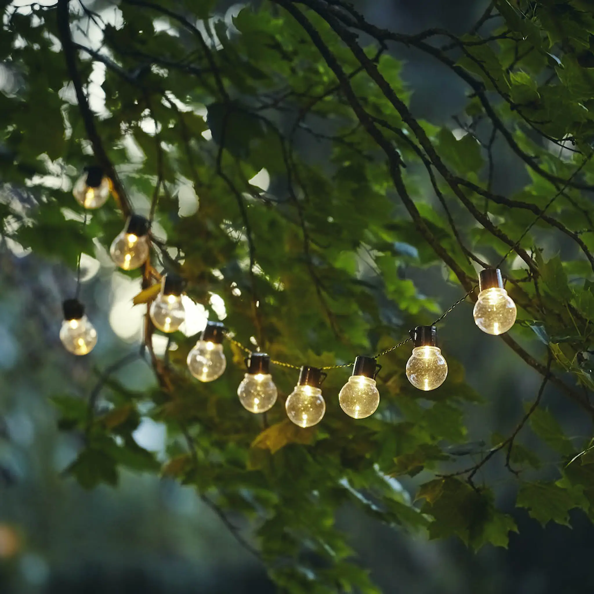 Star Trading Partaj Solar Solcellelyslenke 481-06 180 cm svart hover