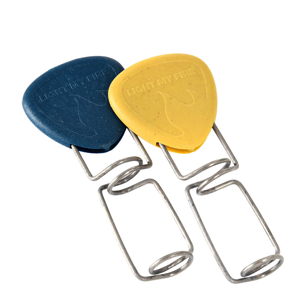 Light My Fire Grandpa's FireFork grillgaffel 2 stk mustyyellow/hazyblue